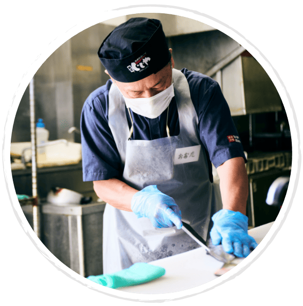 じじや・すし市場のスタッフ