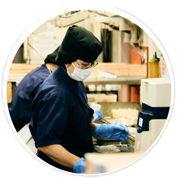 じじや・すし市場のスタッフ