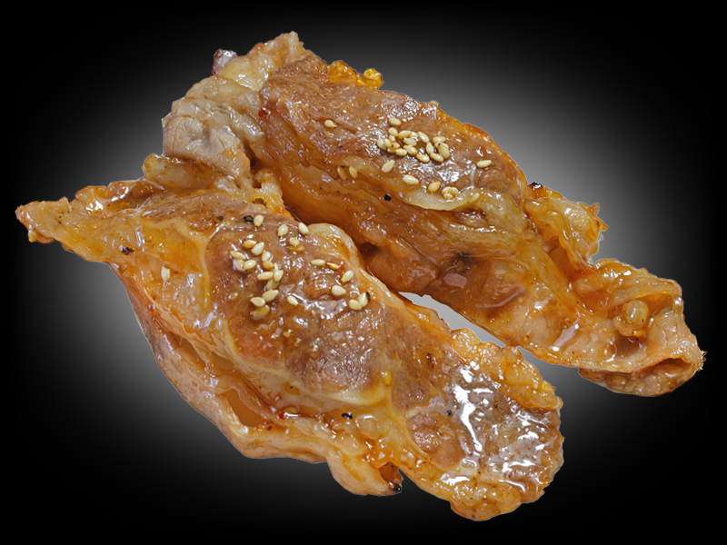 炙り牛カルビ(特製タレ)
