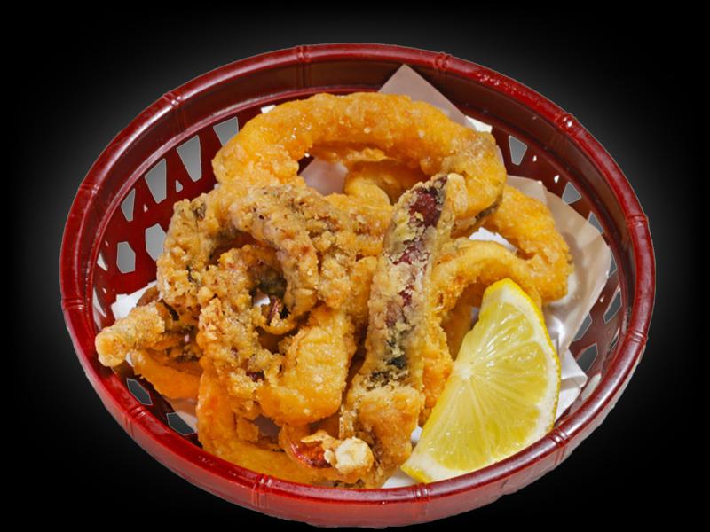 いか丸ごと唐揚げ