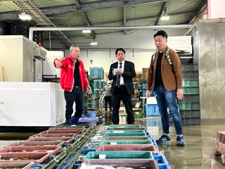 八代鮮魚商協同組合訪問時の様子2