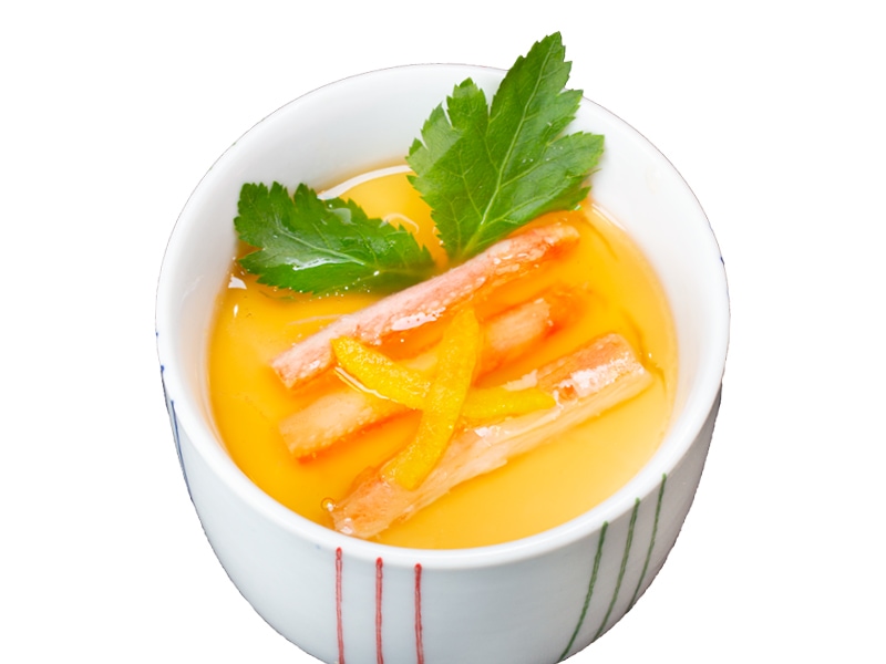 ずわいがに茶碗蒸し