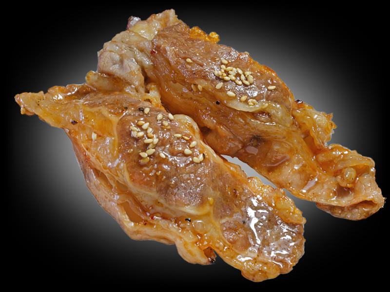 炙り牛カルビ(特製タレ)
