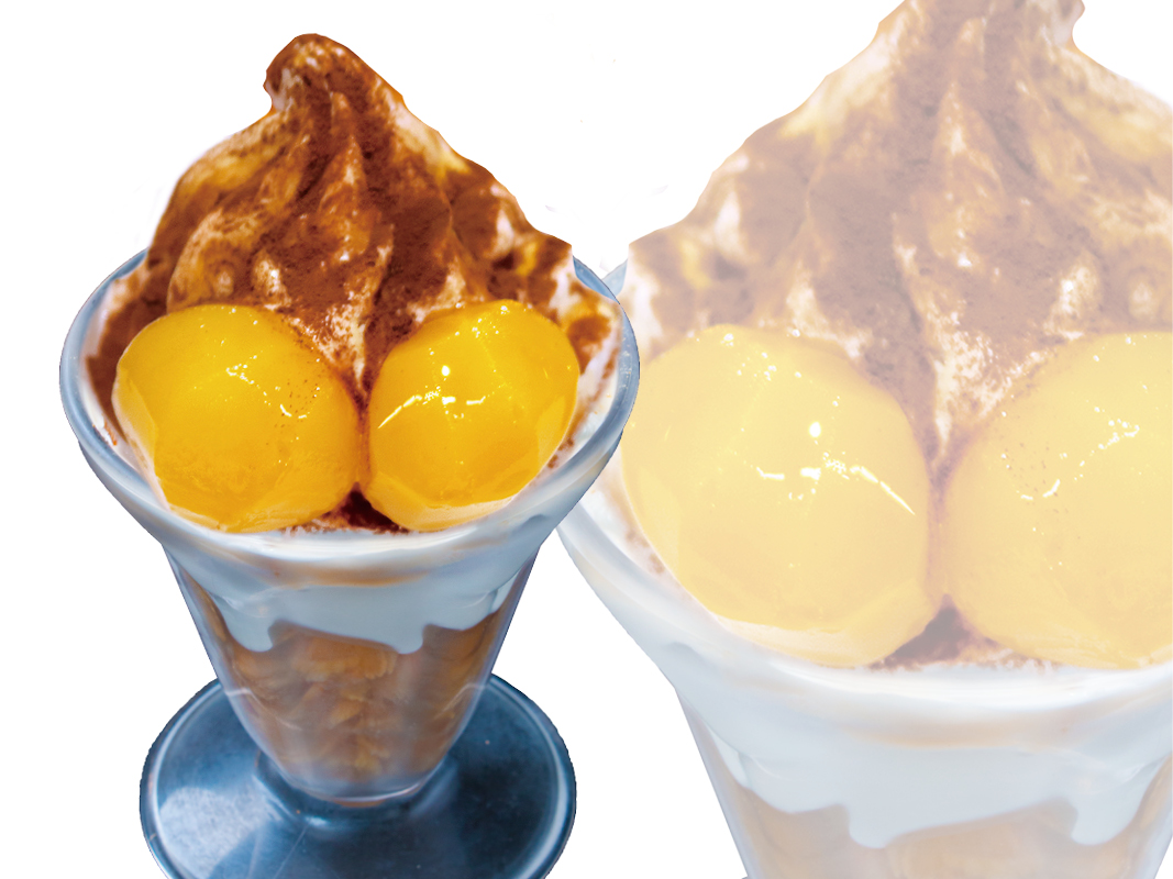 季節のマロンパフェ